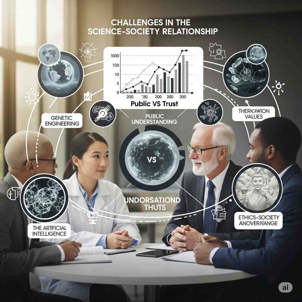 Challenges in the Science–Society Relationship